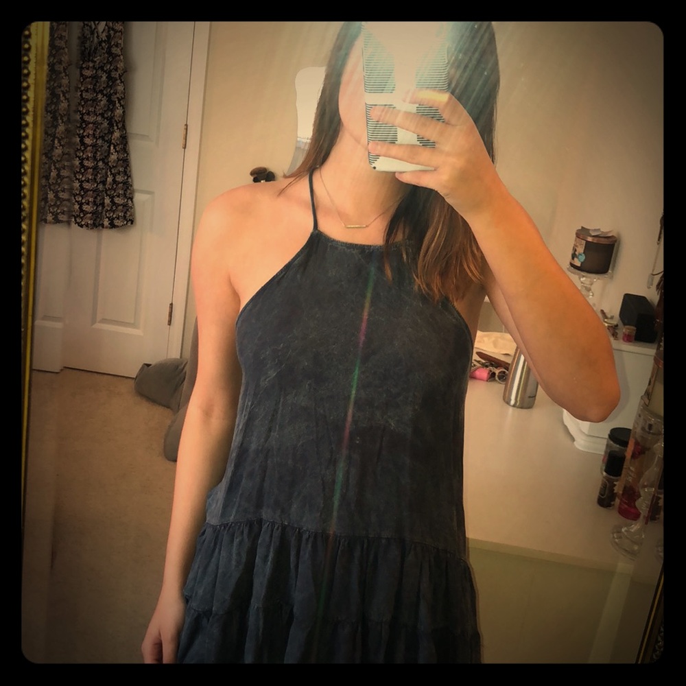 Altar’d State high neck ruffle tank